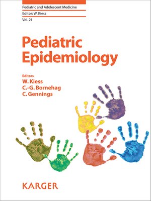 cover image of Pediatric Epidemiology